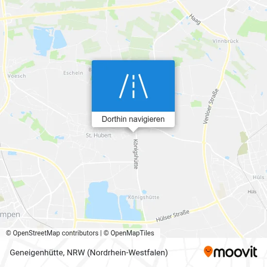 Geneigenhütte Karte