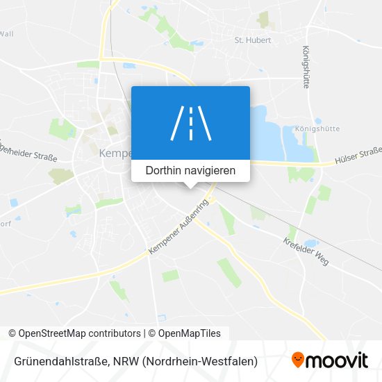 Grünendahlstraße Karte