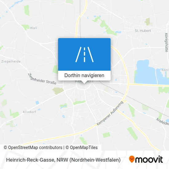 Heinrich-Reck-Gasse Karte