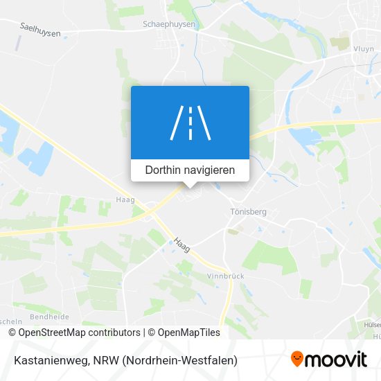 Kastanienweg Karte