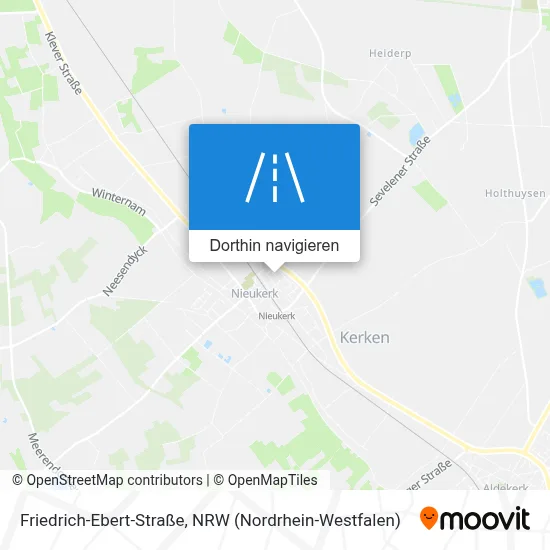 Friedrich-Ebert-Straße Karte