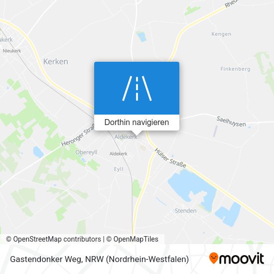 Gastendonker Weg Karte