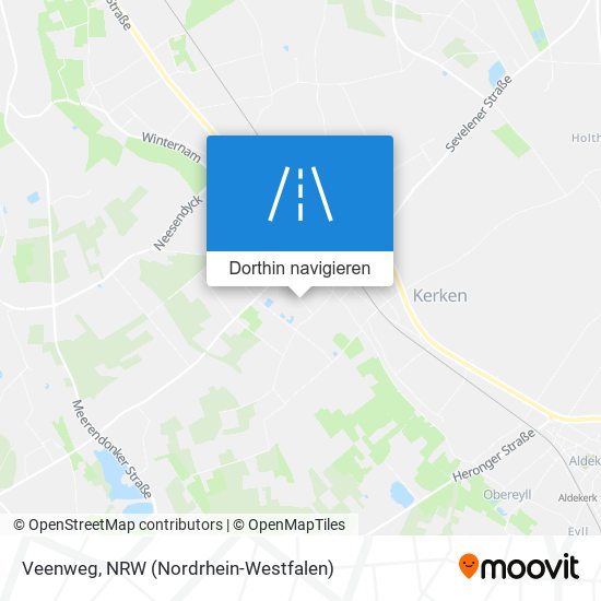 Veenweg Karte