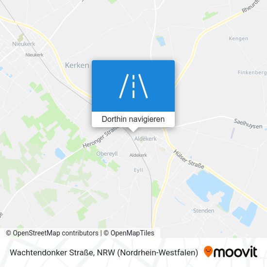 Wachtendonker Straße Karte