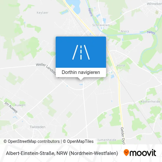 Albert-Einstein-Straße Karte