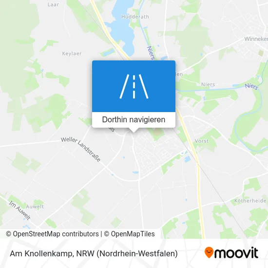 Am Knollenkamp Karte