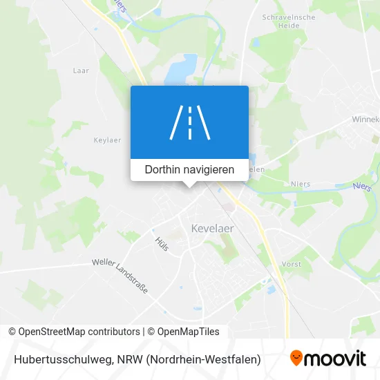 Hubertusschulweg Karte