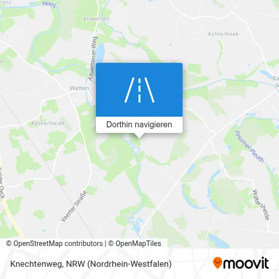 Knechtenweg Karte