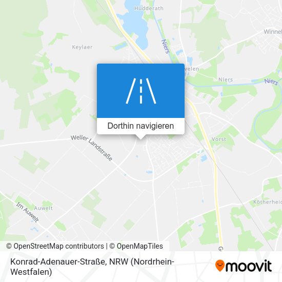 Konrad-Adenauer-Straße Karte