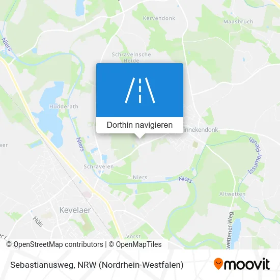 Sebastianusweg Karte