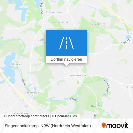 Singendonkskamp Karte