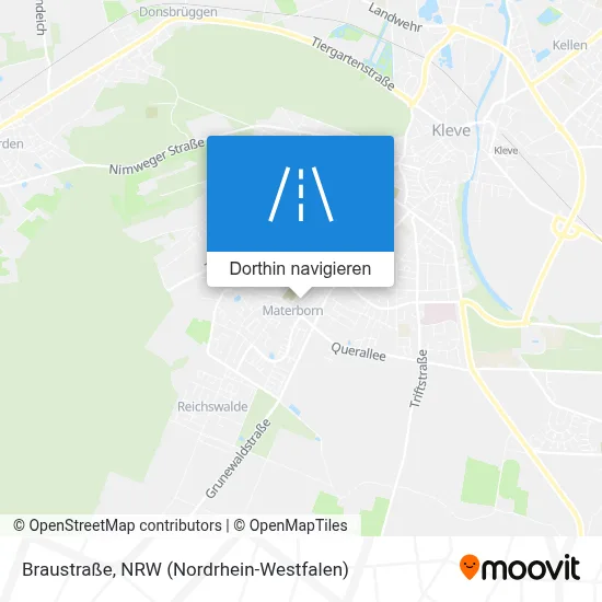 Braustraße Karte