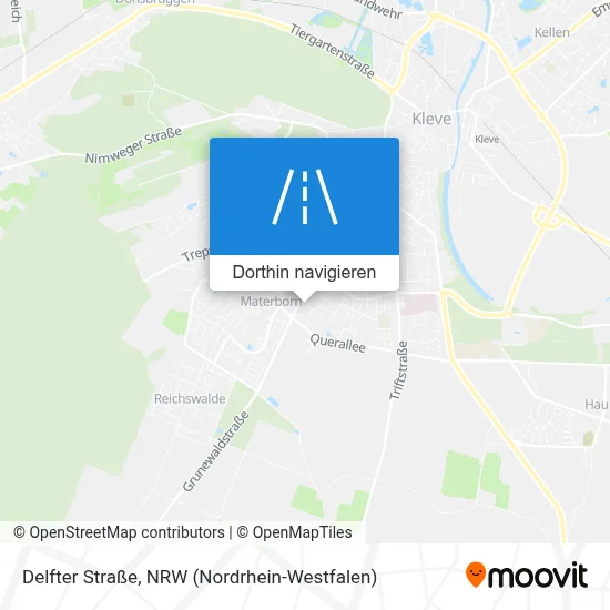 Delfter Straße Karte