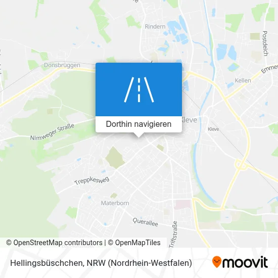 Hellingsbüschchen Karte