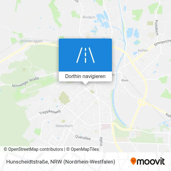 Hunscheidtstraße Karte