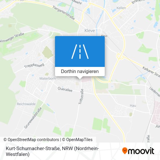 Kurt-Schumacher-Straße Karte