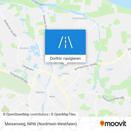 Meisenweg Karte
