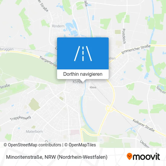 Minoritenstraße Karte