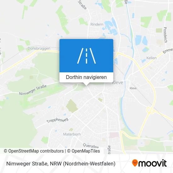 Nimweger Straße Karte