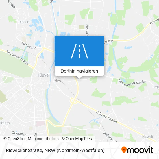 Riswicker Straße Karte