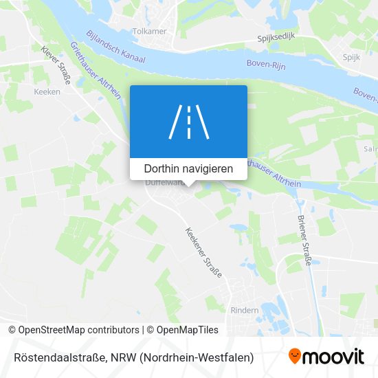 Röstendaalstraße Karte