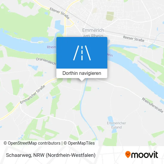 Schaarweg Karte