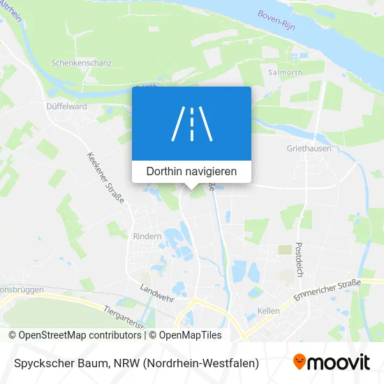 Spyckscher Baum Karte