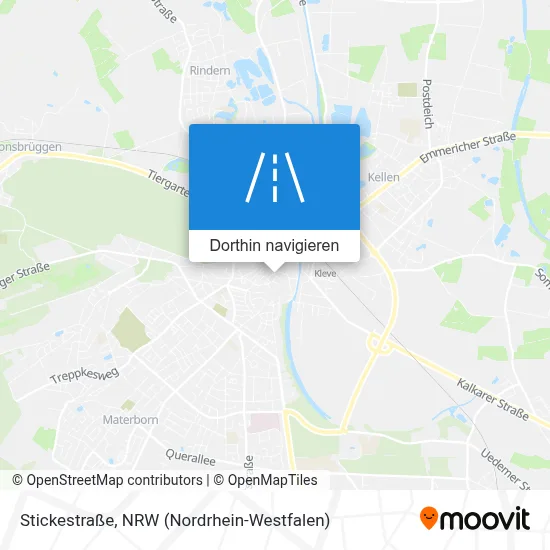 Stickestraße Karte