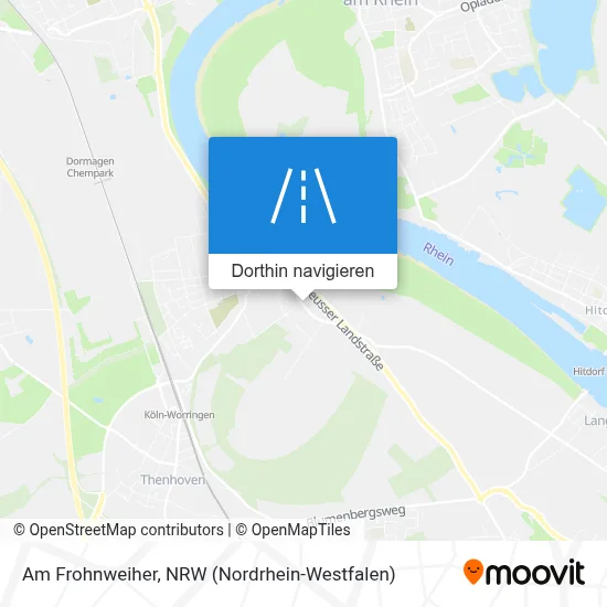 Am Frohnweiher Karte