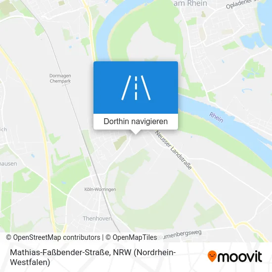 Mathias-Faßbender-Straße Karte