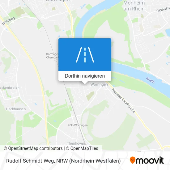 Rudolf-Schmidt-Weg Karte