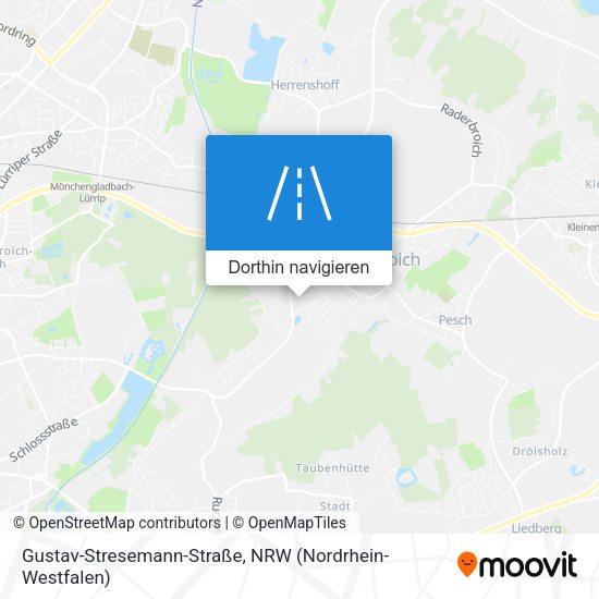 Gustav-Stresemann-Straße Karte