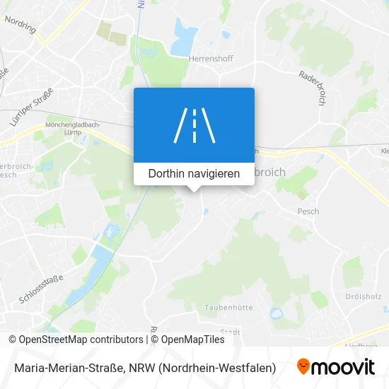 Maria-Merian-Straße Karte