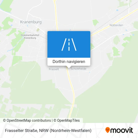 Frasselter Straße Karte