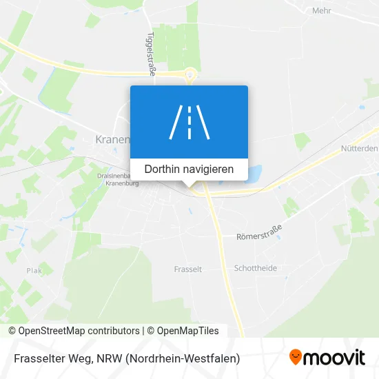 Frasselter Weg Karte