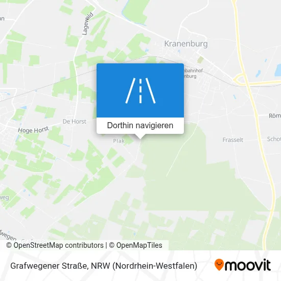 Grafwegener Straße Karte