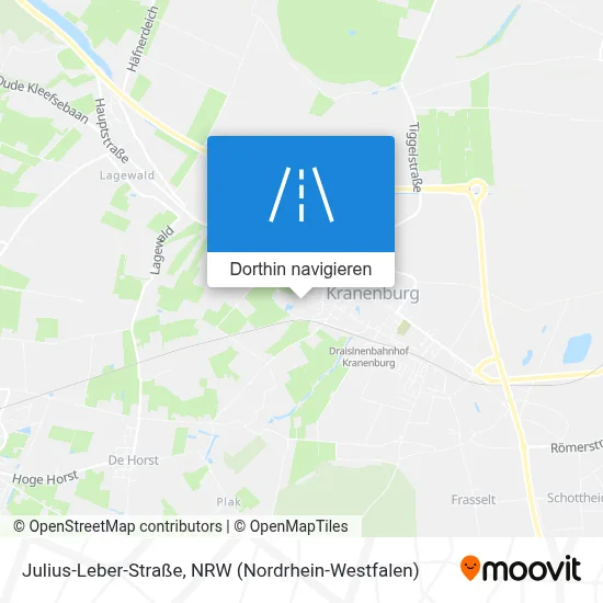 Julius-Leber-Straße Karte