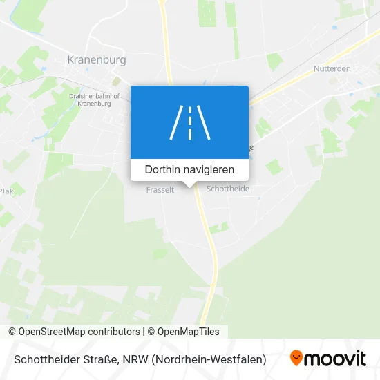 Schottheider Straße Karte