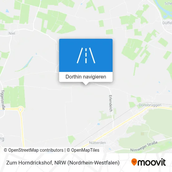 Zum Horndrickshof Karte