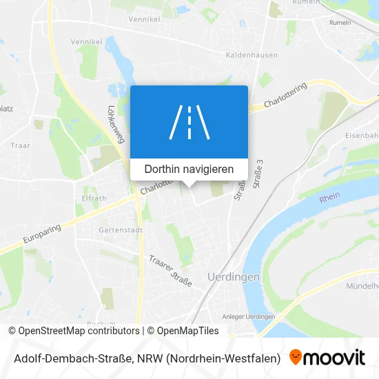 Adolf-Dembach-Straße Karte