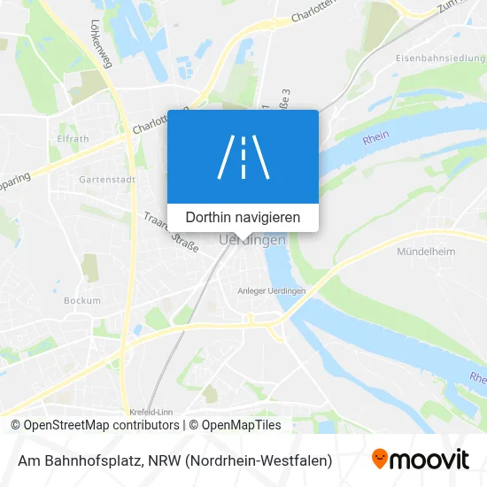 Am Bahnhofsplatz Karte