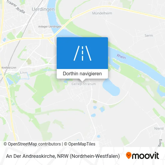 An Der Andreaskirche Karte