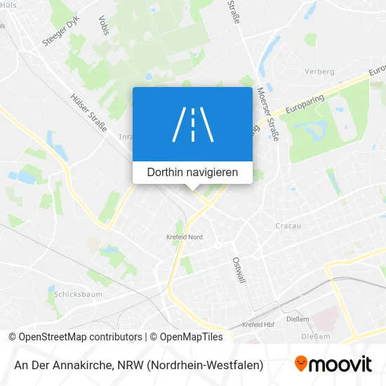 An Der Annakirche Karte