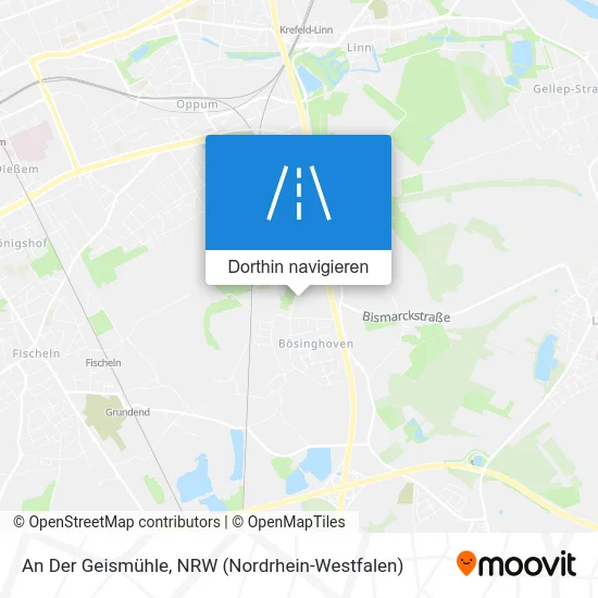 An Der Geismühle Karte