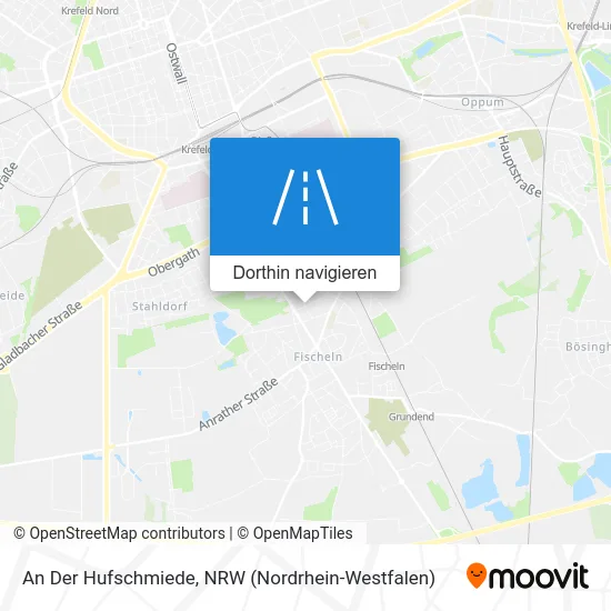 An Der Hufschmiede Karte