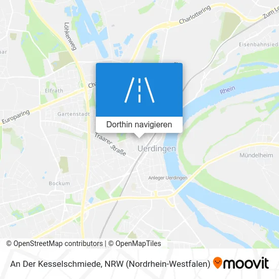 An Der Kesselschmiede Karte