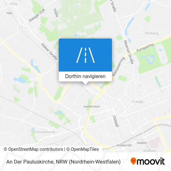 An Der Pauluskirche Karte