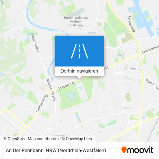 An Der Rennbahn Karte