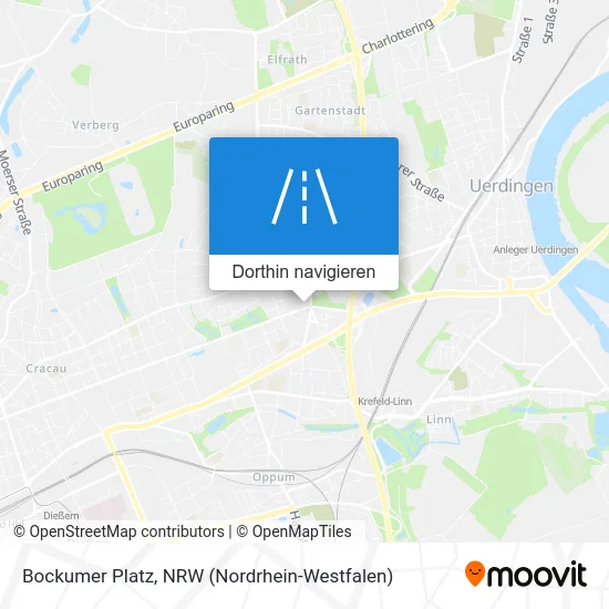 Bockumer Platz Karte