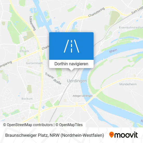 Braunschweiger Platz Karte